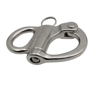 Grillete de Acero Inoxidable en Forma de D con Pasador de Rosca y Bloqueo Automático para Uso Marino - Product Image 5