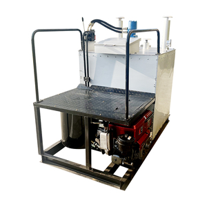 Préchauffeur thermoplastique pour marquage routier 600 kg, pour travaux de réparation routière sécurisés - Product Image 2