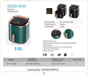 Plateau de cuisson professionnel en silicone pour <span class=keywords><strong>friteuse</strong></span> à air électrique <span class=keywords><strong>Instant</strong></span> <span class=keywords><strong>Vortex</strong></span> 3,5 L avec panier antiadhésif - Product Image 6