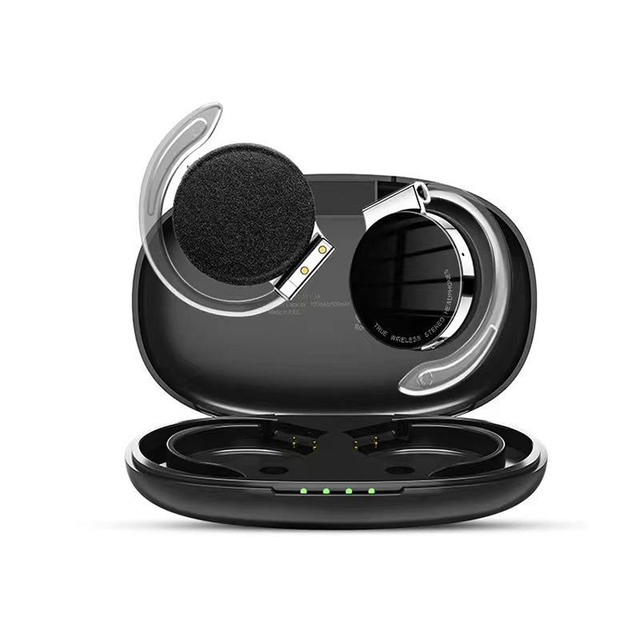 Wireless Earbuds Waterproof Noise Cancelling High Quality Tws Earphone  Open Ear Headphones with LED Light