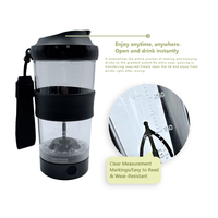 Bouteille de shaker à protéines électrique étanche IPX6, rechargeable par type C, en Tritan, mélangeur automatique pour la salle de sport
