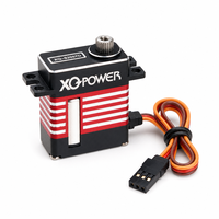 Micro Servo HV XQ-POWER XQ-S2007D 7kg sans noyau, étanche, engrenages en acier inoxydable, aluminium, pour hélicoptère et avion RC, vente en gros OEM