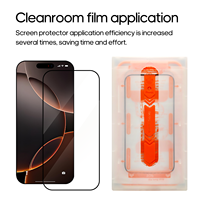 Protection d'écran en verre trempé ultra-fin HD de qualité AAA 9H 2.5D anti-traces de doigts et anti-rayures pour Apple 13 Pro Max/13 Pro/13