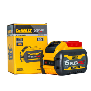 Batería de Iones de Litio DEWALT DCB615 FLEXVOLT 20V/60V MAX 15Ah, Batería de Herramienta Eléctrica de Alta Capacidad y Durabilidad - Product Image 4