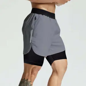 Pantaloncini sportivi sportivi da Tennis pallavolo pantaloni corti da ginnastica da ginnastica in breve per gli uomini