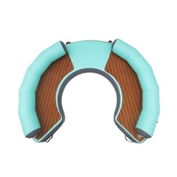 Équipement de jeu aquatique d'été Offre Spéciale radeau flottant gonflable Yacht Jet Ski Dock plate-forme de bain avec Eva