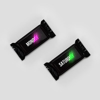 Sachets personnalisés imprimés à scellage arrière, petits sacs d'emballage alimentaire thermoscellables, faible MOQ 200 pièces, impression OEM