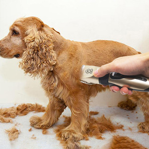 Akülü plastik köpek ve kedi saç tıraş itici sınır ötesi Pet elektrikli kesme - Product Image 2