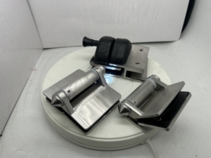 Paslanmaz çelik cam menteşeler bahar menteşe için 12mm cam korkuluk için havuz kapı kapısı demir malzeme güverte duvar merdiven - Product Image 5