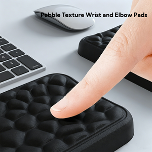 Custom Design PU Leather Ergonomic Mouse Wrist Rest <b>Pad</b> Armrest Elbow Rest <b>Pad</b> Arm Rest Wrist Support <b>Cushion</b> for Mouse - Product Image 2