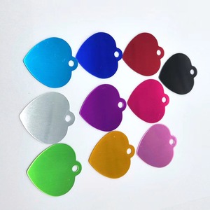 Trung Quốc Nhà sản xuất số lượng lớn tùy chỉnh kim loại khắc trống hình trái tim silicon ID Chuỗi vòng cổ <span class=keywords><strong>Dog</strong></span> <span class=keywords><strong>Tag</strong></span> - Product Image 4