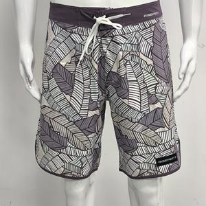 RIse erkek mayolar hızlı kuru kurulu şort fermuar cepler ile erkekler için plaj şortu mayo - Product Image 2