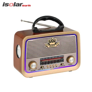Беспроводное винтажное радио FM/AM/SW домашнее радио с Bluetooth-динамиком
