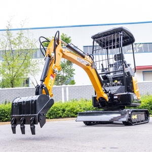 Mini-excavatrice multifonctionnelle, mini-excavatrice, petite pelleuse, 1,8 tonne, HT18C, pelleuse pour travaux de terrassement et d'exploitation minière - Product Image 1
