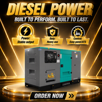 Groupe électrogène diesel économique 30 kVA, monophasé/triphasé, générateur diesel 24 kW pour chantiers de construction isolés