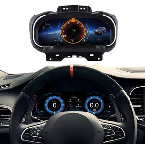 Tableau de bord numérique Tableau de bord virtuel Jauge de bord LCD CockPit pour <span class=keywords><strong>Renault</strong></span> Koleos <span class=keywords><strong>Mégane</strong></span> <span class=keywords><strong>IV</strong></span> 2016-2019 - Product Image 2
