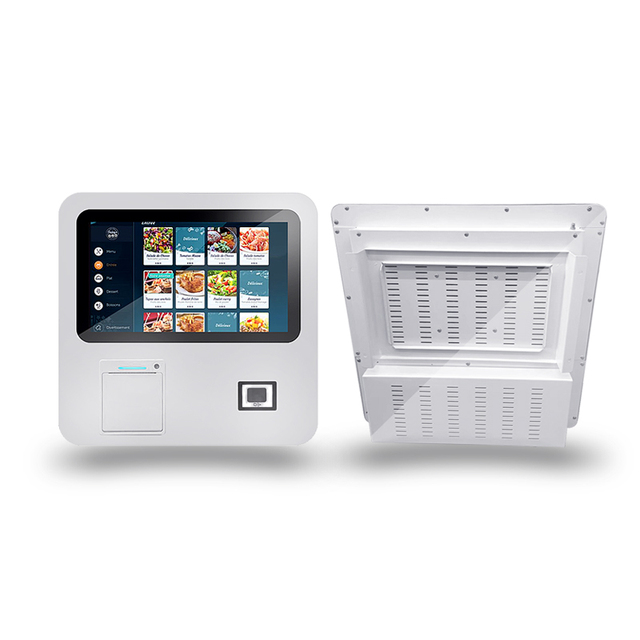 15.6 Inch Smart Parking Medical Hospital Touch Pos Payment Kiosks Mini Self Service Ordering Bill Payment Banking Kiosk Machine