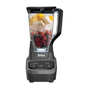 Mixeur professionnel Ninja 1000 W, broyeur de glace léger et machine à smoothies, pichet en plastique de 72 oz, noir/gris BL610 - Product Image 1