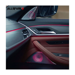 Luz ambiental para coche, iluminación interior, iluminación de Ambiente de B & W, cubierta de altavoz para <span class=keywords><strong>BMW</strong></span> G30, cubierta de altavoz para <span class=keywords><strong>Bmw</strong></span> 5 Series G30 - Product Image 3