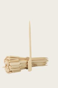 Machine à brochette en bambou de 36 pouces Eco Touch Bâtonnets de bambou sans danger pour les brochettes et la brosse pour barbecue Durable et durable - Product Image 2