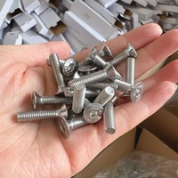 Sekrup Kepala Datar Baja Karbon Anti Karat M3 M4 M5 M6 M8 M10 M12 Sekrup Kepala Soket Kelas Khusus Lapisan Khusus Inch