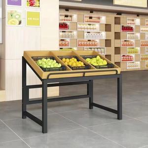 Exhibidor de Frutas y Verduras con Iluminación LED, Diseño Interior Duradero para Tiendas de Frutas - Product Image 3