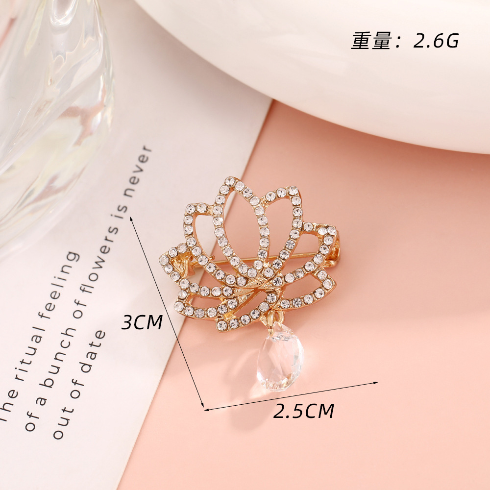 Flor de loto (3*2,5 CM)