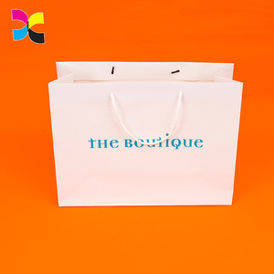 Bolsa de Papel Personalizada, Bolsa de Compras, Bolsa de Regalo, Impresión de Logotipo Personalizado, Impresión Offset a Color de Alta Calidad, Directo de Fábrica - Product Image 2