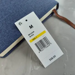 中国供应商定制价格牛仔裤标签服装标签卡