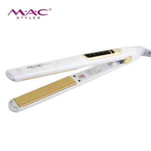 Lisseur de cheveux professionnel MAC Styler Nano Prima Titanium <span class=keywords><strong>Pro</strong></span> <span class=keywords><strong>230</strong></span>, qualité salon, électrique, chauffe rapide, pour des cheveux soyeux, usage hôtelier et domestique, garantie 1 an - Product Image 2