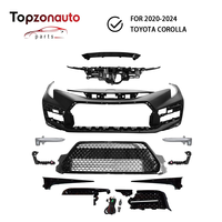 Topzonauto Nouveau Kit de Grille de Pare-chocs Avant en Plastique à Fixation par Boulons, Comprend des Boulons pour Berlines SE & XSE 2020-2024