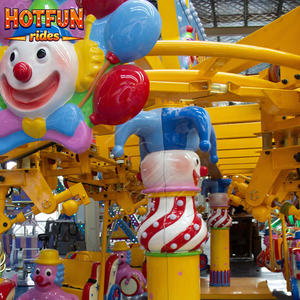 Atracción de circo popular y divertida: El payaso vuela, paseo familiar para niños, para parques de atracciones al aire libre y ferias. - Product Image 6
