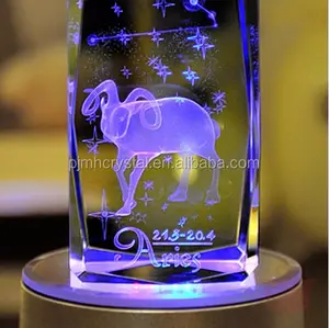 Glass Engraving Blank MH-FT0037 3D Laser Engraving Blank Crystal Glass Block For Wedding Souvenir Cube