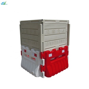 Barrière de sécurité routière en plastique remplie d'eau, nouvelle conception populaire, en HDPE/PE, de type basique - Product Image 2