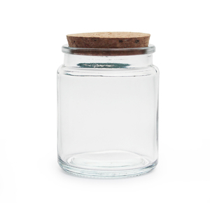 4oz 7oz Contenant vide et réutilisable de luxe en verre ambré clair mat noir couvercles de bocal à bougie pour bouteilles en verre de prière de mariage - Product Image 1