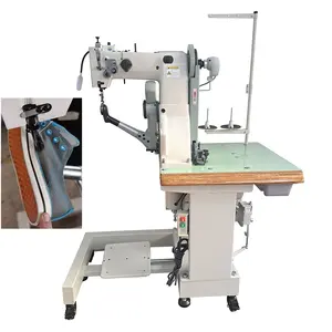 BY-168 double thread lock stitch shoe inner sole border stitching machine side sewing machine