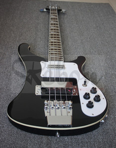 <span class=keywords><strong>Guitarra</strong></span> Bajo Eléctrico Weifang Rebon Estilo Ricken de 4 Cuerdas Color Negro - Product Image 3