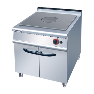 ช่วงก๊าซ4-Bunner เชิงพาณิชย์ที่หรูหราพร้อมเตาอบแก๊สและตู้จับสแตนเลส - Product Image 5
