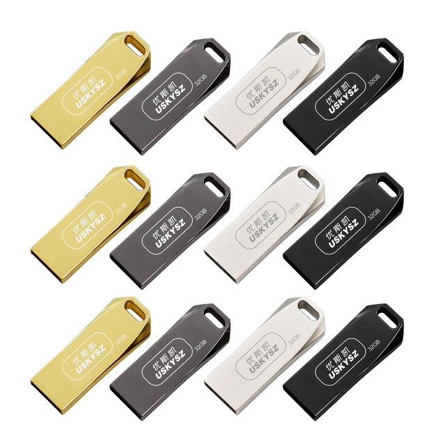 New Model OEM USB Flash Drive USB Mini Custom Logo Pendrive USB3.0 16G/32G/64G Pen Style Memory Stick