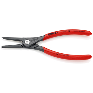 Knipex 49 11 A2ความแม่นยำคีมหนีบสำหรับวงแหวนภายนอกเคลือบด้วยเรซิน - Product Image 1
