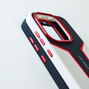 Funda Trasera de Lujo con Textura de Fibra de Carbono, Cuero PU Mate y Lente Metálica para <span class=keywords><strong>OnePlus</strong></span> 15 13 15R 13S / Ace 6 6T <span class=keywords><strong>5</strong></span> Pro / Turbo 6V 6 - Product Image 4