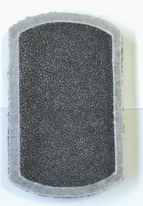 Chất lượng cao sợi <span class=keywords><strong>carbon</strong></span> sợi tổ ong cấu trúc lưới lọc thoáng khí Pad - Product Image 4