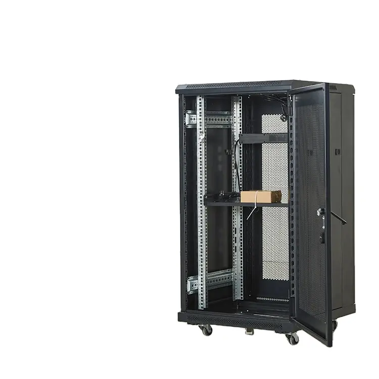 Серверная стойка 32u, серверное шасси, 19-дюймовая стойка, серверный шкаф, закаленное стекло на заказ, дверная или сетчатая дверь 1600 мм