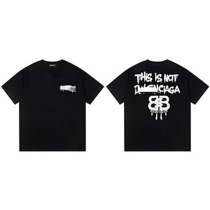 BLCG Y2K Abbigliamento Uomo T-Shirt di Alta Qualità 100% Cotone Streetwear Vestibilità Regolare Stampa Digitale Anti-Piega Asciugatura Rapida - Product Image 2