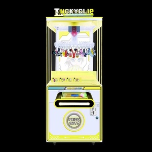 Machine à pinces porte-bonheur de qualité supérieure à 40 pinces, modèle populaire, machine à jeux à pinces, machine à cadeaux à monnayeur, à vendre - Product Image 4