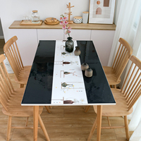 Couverture de Table de Restaurant en plastique imperméable à l'eau, protecteur ignifuge résistant à l'huile