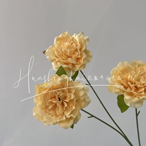 Ramo de Peonías de Seda de Alta Simulación, Decoración Romántica y de Ensueño para Bodas, Hogar y Hotel, Reutilizable y Reciclable - Product Image 2