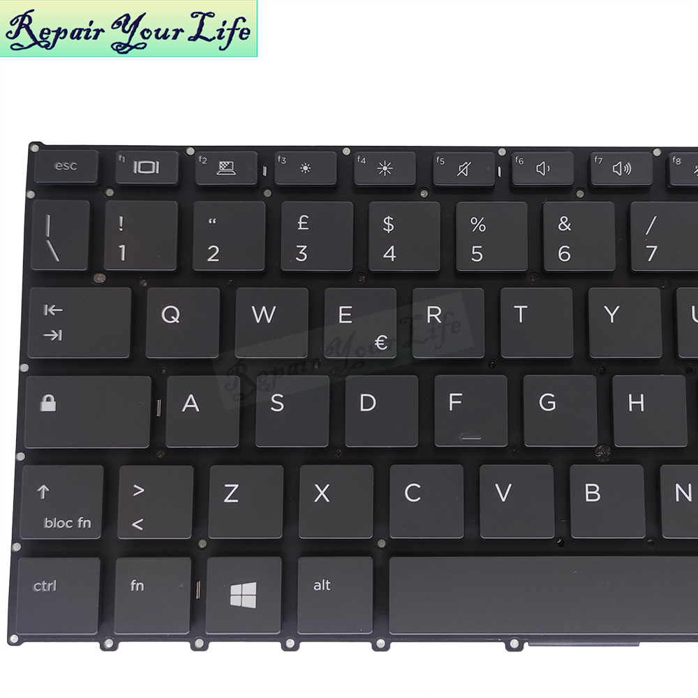 Clavier rétroéclairé pour ordinateur portable HP Elitebook X360 1030 G2 1030 G3 1030 G4 HSN-104C Q10C US 7 Clavier rétroéclairé pour ordinateur portable HP Elitebook X360 1030 G2 1030 G3 1030 G4 HSN-104C Q10C US 7