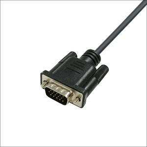 Câble VGA D-Sub 15 broches mâle-mâle avec gaine en PVC, câble DB 15 broches pour ordinateur et lecteur DVD - Product Image 3