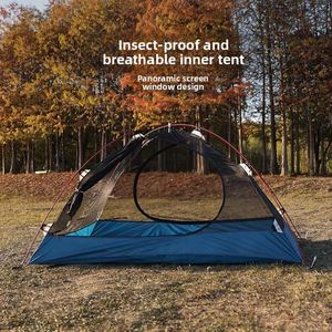 Four-Season Hiking Camping Double Aluminum <b>Pole</b> Lightweight Portable Outdoor <b>Tent</b> | Oxford Waterproof Windproof - Product Image 3